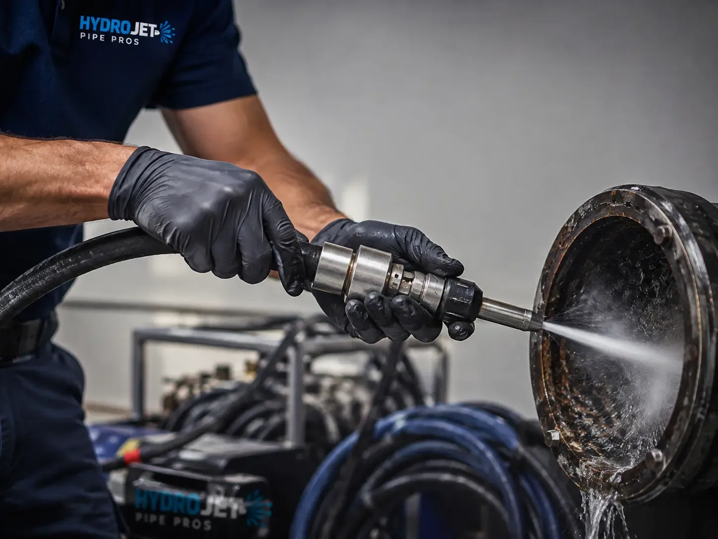 Hydro Jet Pipe Descaling in Arlington, VA